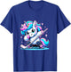Ice Hockey Unicorn Kawaii Ice Hockey Sister Mom T-Shirt - T-Shirt | Royal