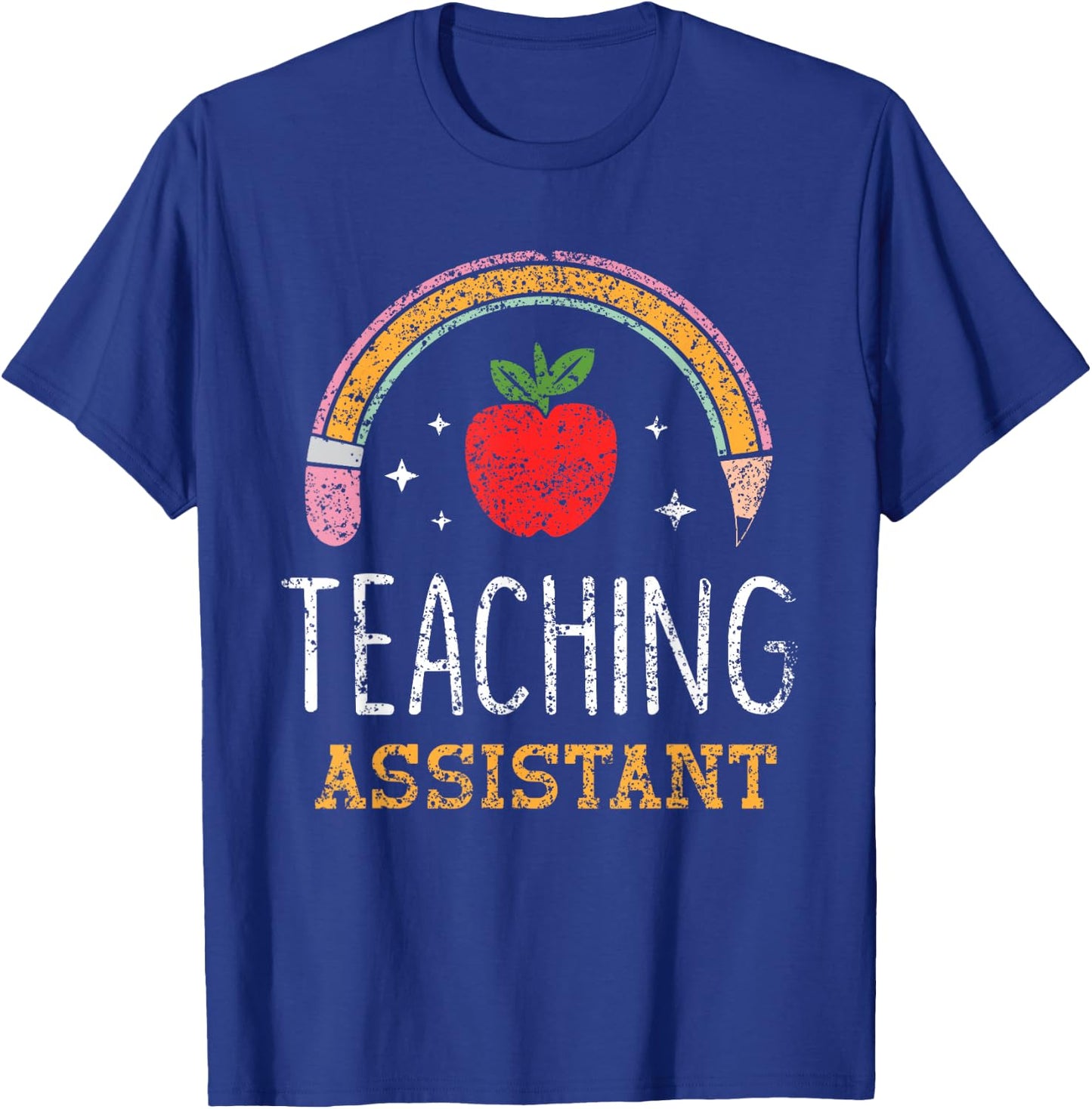 Teaching Assistant Teacher Assisting Teaching Assistant T-Shirt - T-Shirt | Royal