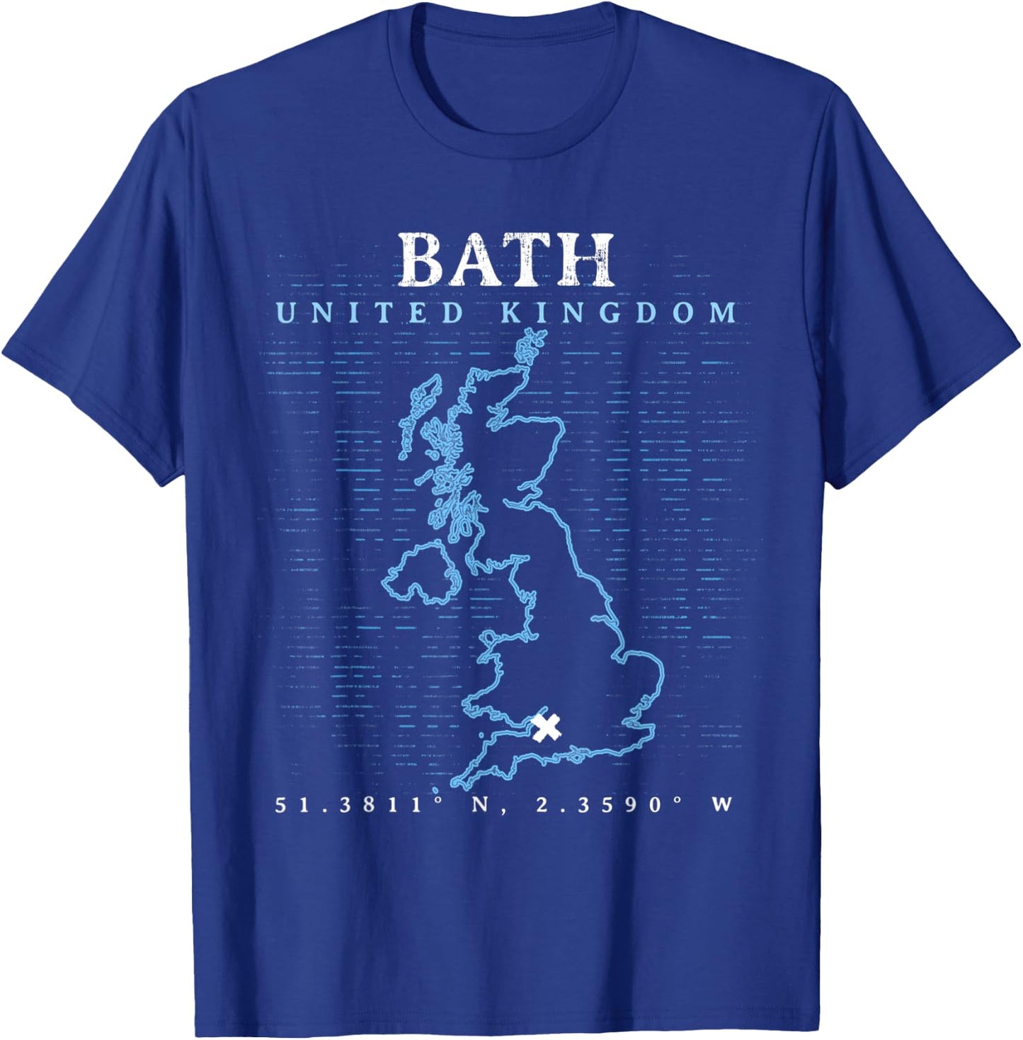 UK Bath T-Shirt - T-Shirt | Royal