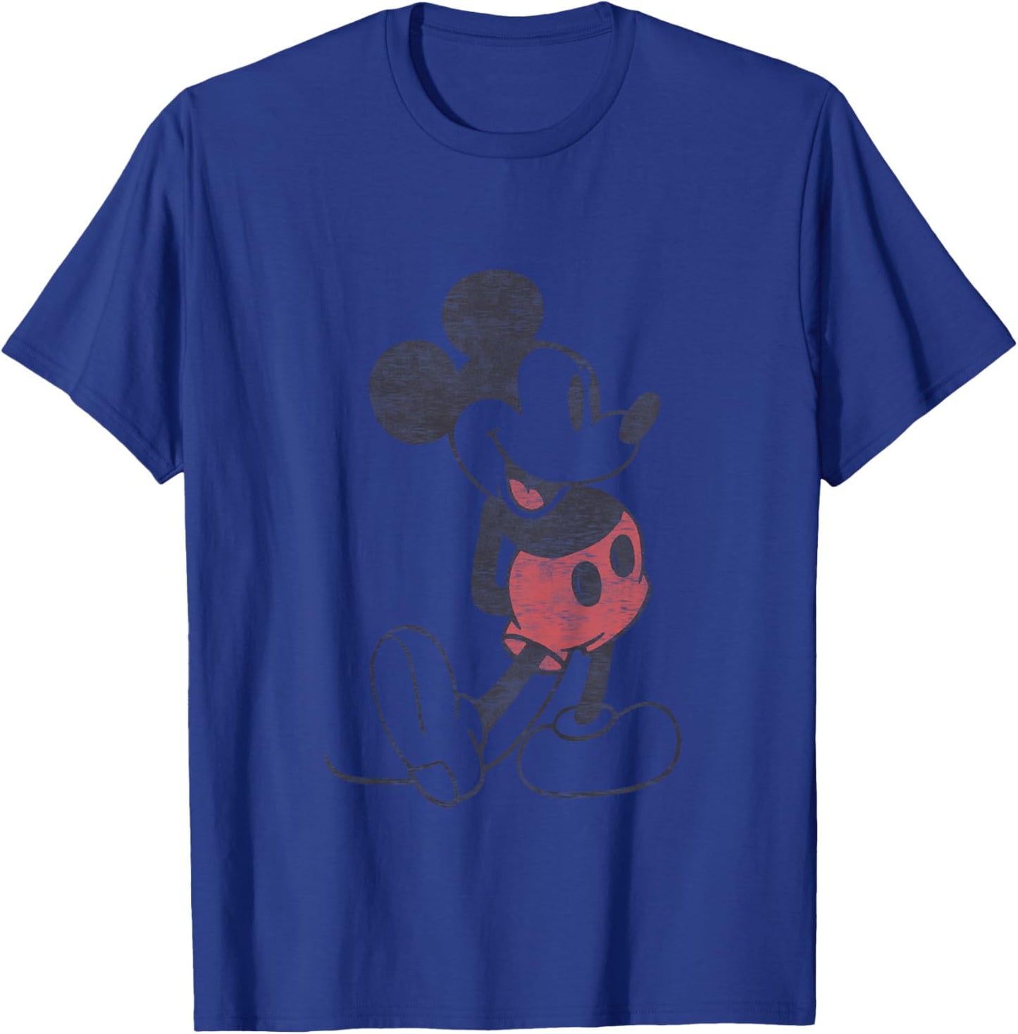 Kids Disney Mickey and Friends Classic Mickey Vintage Toddler T-Shirt - T-Shirt | Royal