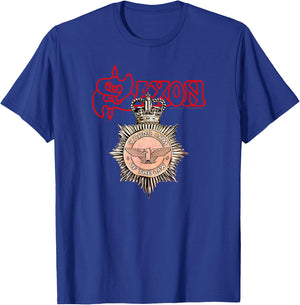 Saxon Strong Arm of the Law T-Shirt - T-Shirt | Royal