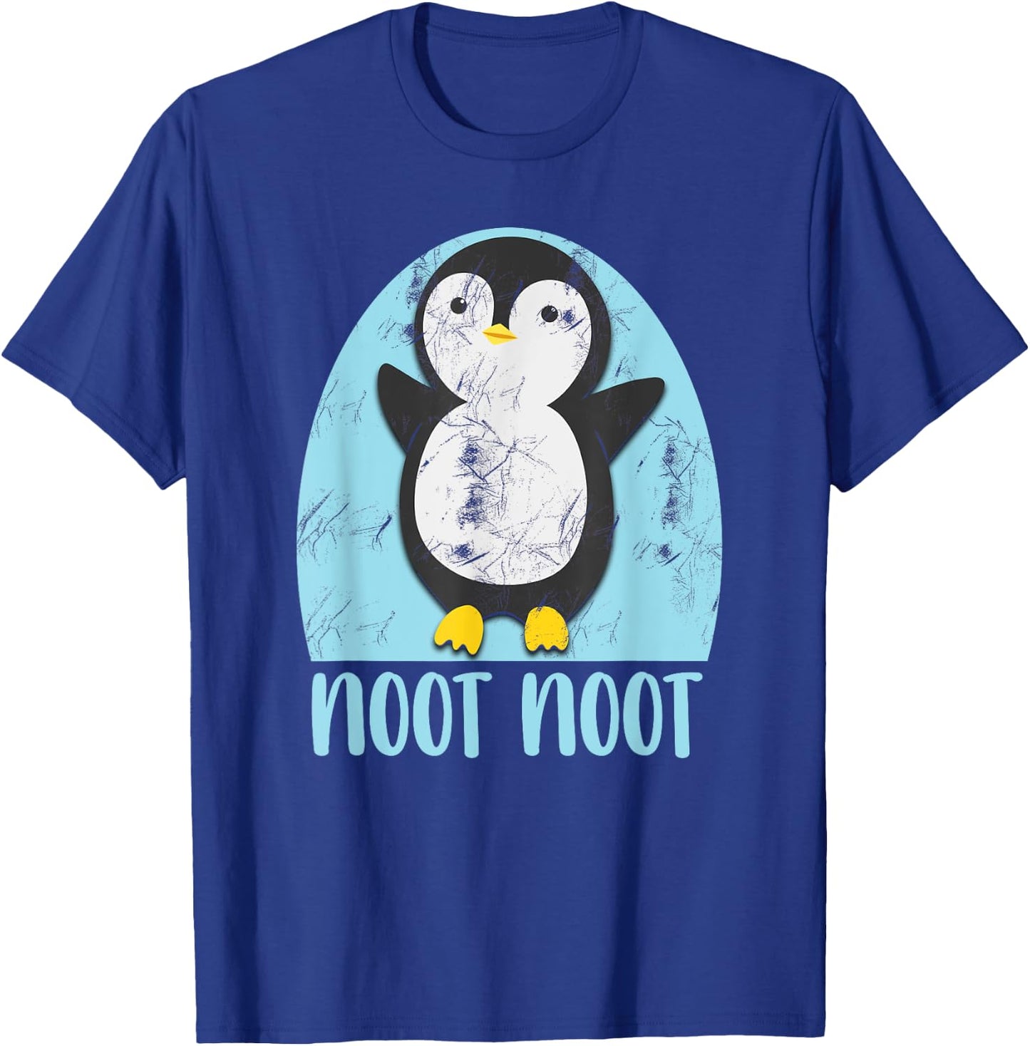 Noot Noot Funny Penguin Bird Sound Christmas Winter Penguin T-Shirt - T-Shirt | Royal