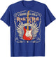 I Know It's Only Rock'n'Roll But I Like It, Rock Music Back T-Shirt - T-Shirt | Royal