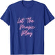 80s Music Neon Free Style T-Shirt - T-Shirt | Royal