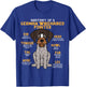 Deutscher Wirehaired Zeiger-lustige Geschenke Co German Wirehaired Pointer Anatomy Funny Dog Mom T-Shirt - T-Shirt | Royal