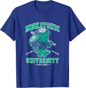 Miskatonic University Cthulhu - Creepy Cute Monster T-Shirt - T-Shirt | Royal