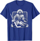 Jesus Saves Hockey Goalie Christian T-Shirt - T-Shirt | Royal