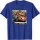 Disney Pixar Cars 2 Tow Mater Grand Prix Vintage Shots T-Shirt - T-Shirt | Royal