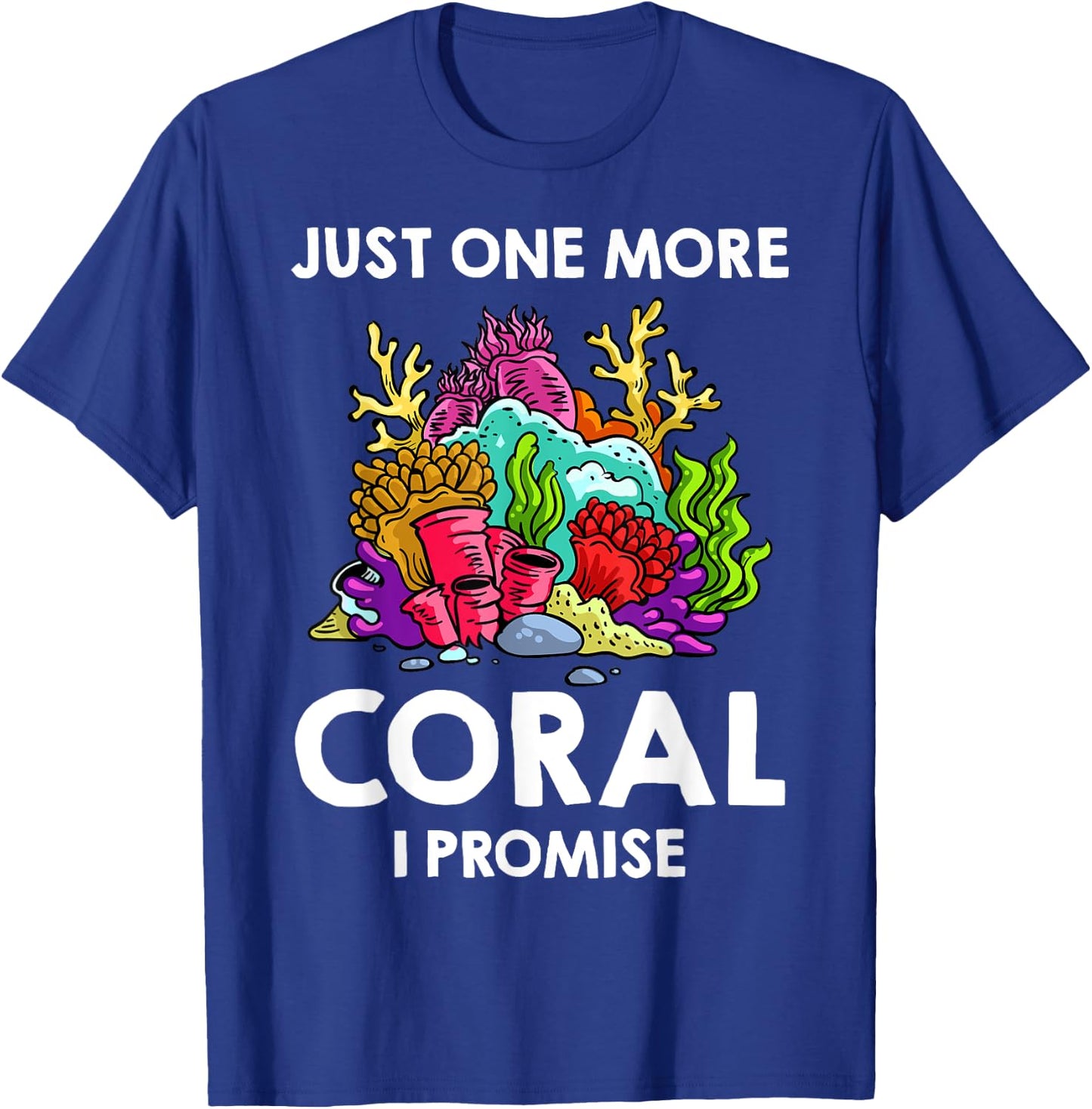 Coral Frag Reef Aquarium Fish Tank Aquarist T-Shirt - T-Shirt | Royal