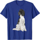 Sitting Dog Poodle T-Shirt - T-Shirt | Royal