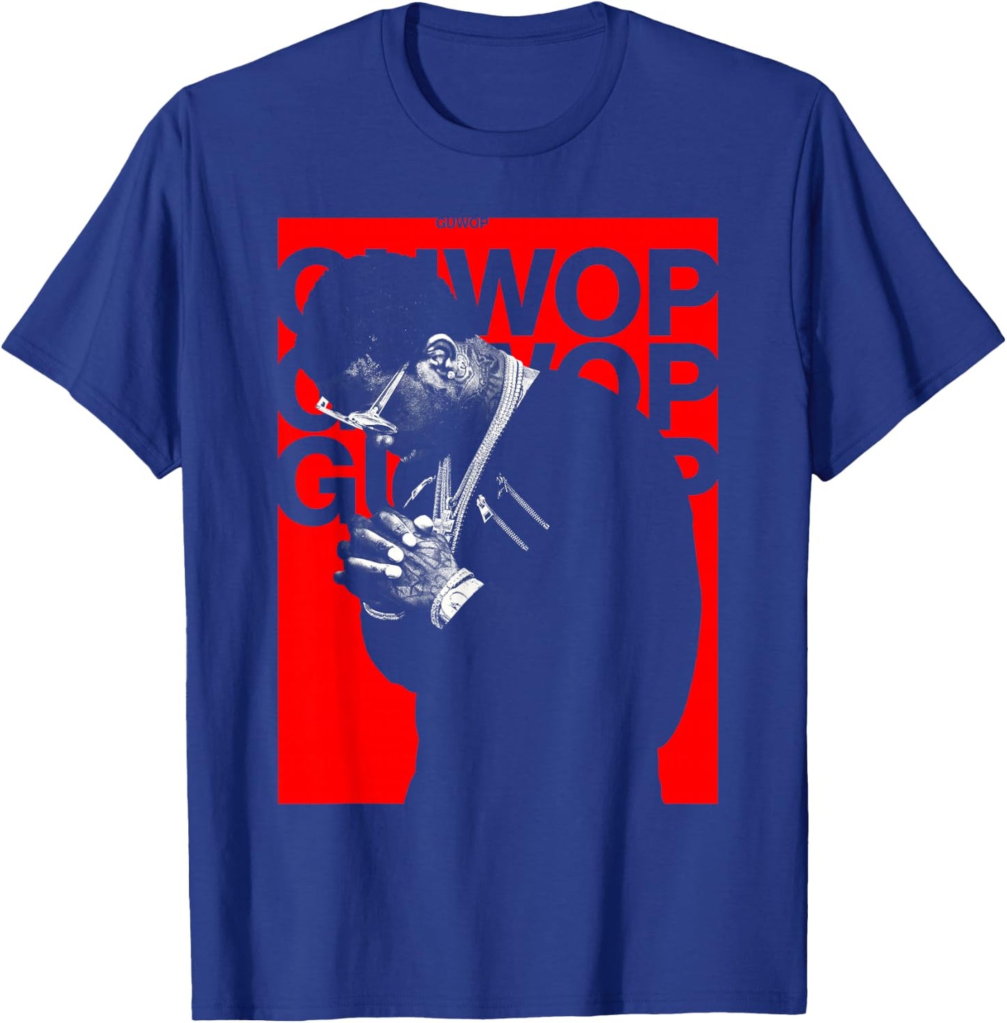 Gucci Mane GUWOP Pose T-Shirt - T-Shirt | Royal