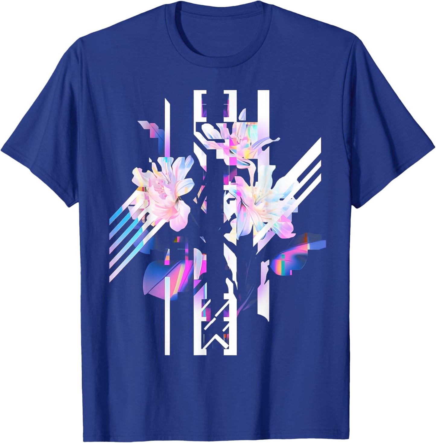 Futuristic Techwear Japanese Cyberpunk | Harajuku Streetwear T-Shirt - T-Shirt | Royal