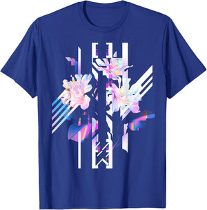 Futuristic Techwear Japanese Cyberpunk | Harajuku Streetwear T-Shirt - T-Shirt | Royal