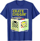 Old School DJ Hip Hop Retro Vinyl Collector Vintage Graphic T-Shirt - T-Shirt | Royal