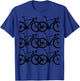 Road Bike Fixie Bicycle Road Cyclist Retro Cycling Gift T-Shirt - T-Shirt | Royal