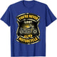 You're Never Lost On A Motorcycle - Rider Chopper Biker T-Shirt - T-Shirt | Royal