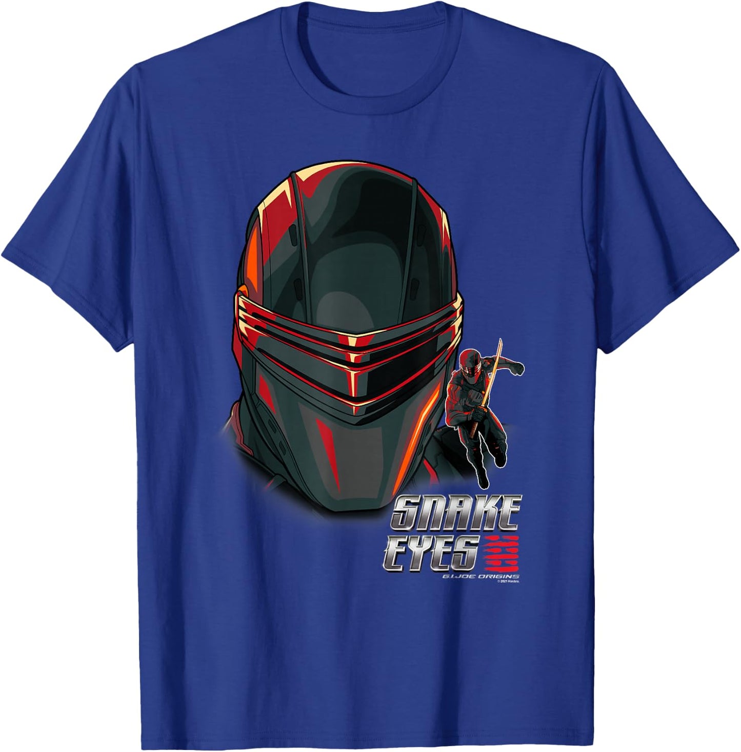 Snake Eyes Big Hero Snake Eyes T-Shirt - T-Shirt | Royal