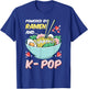 Powered By K-Pop and Ramen T-Shirt - T-Shirt | Royal