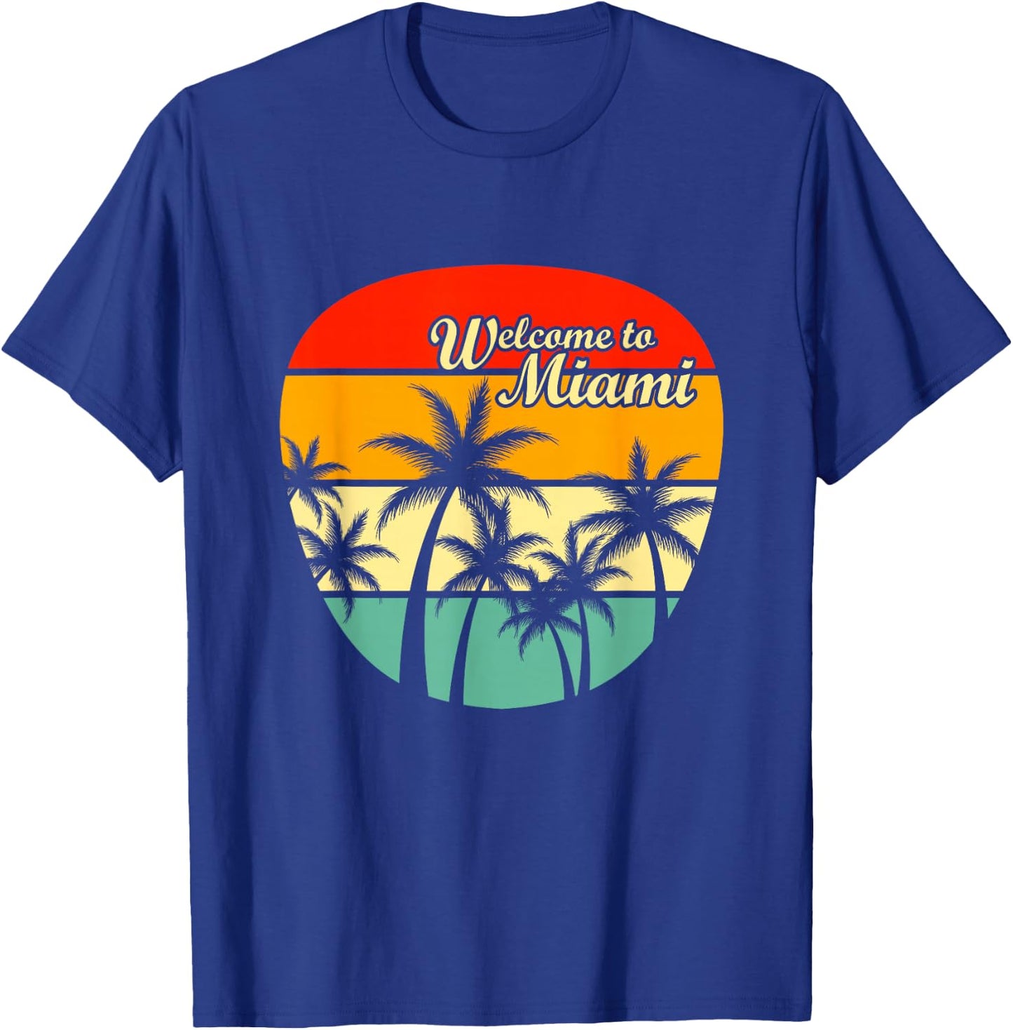 Welcome to Miami T-Shirt - T-Shirt | Royal
