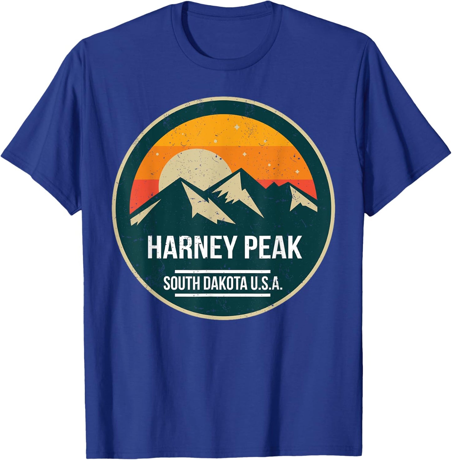 Harney Peak National Park Outdoor nature hiking T-Shirt - T-Shirt | Royal
