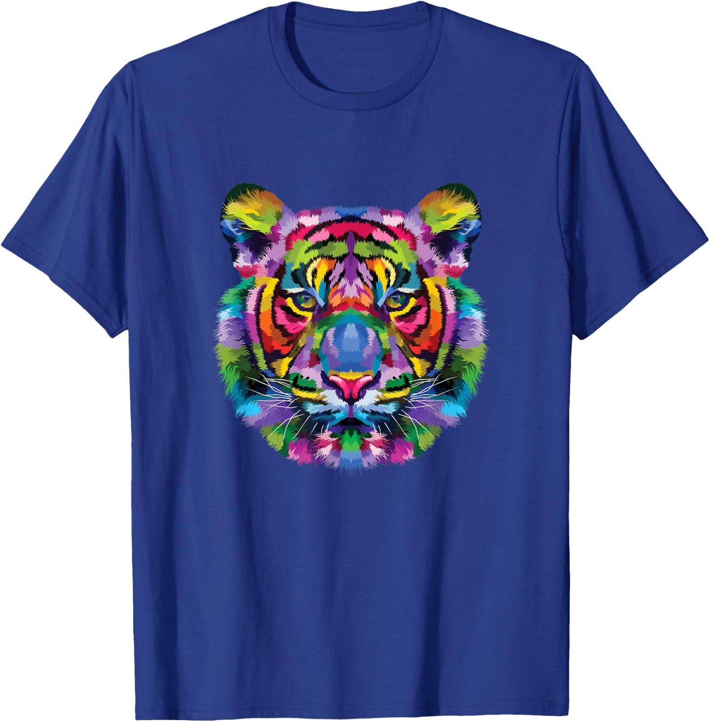 Colorful Tiger T-Shirt - T-Shirt | Royal