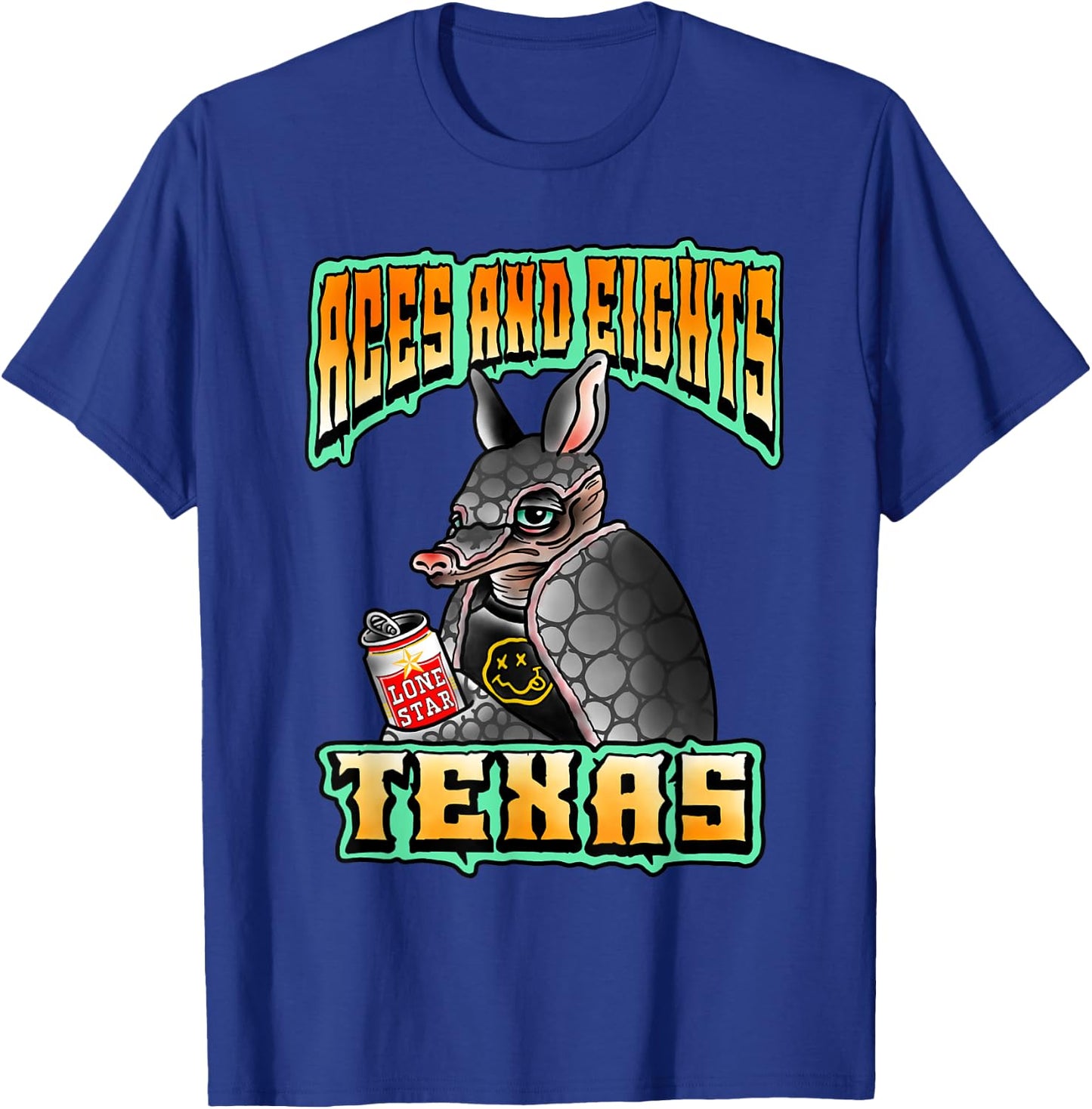 Punk Rock Armadillo T-Shirt - T-Shirt | Royal