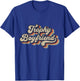 Trophy Boyfriend Funny Retro Design T-Shirt - T-Shirt | Royal