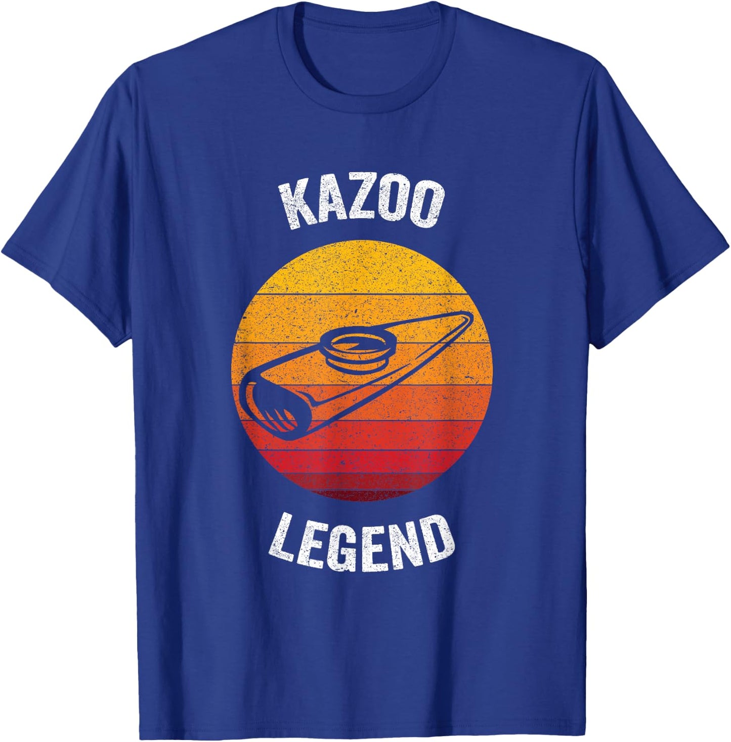 Kazoo Legend | Vintage Musical Instrument T-Shirt - T-Shirt | Royal