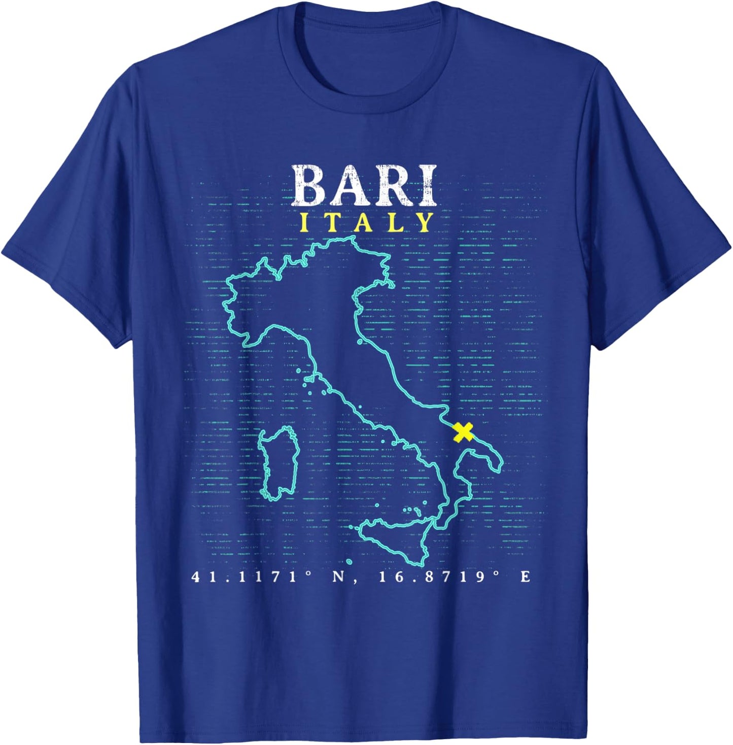 Italy Bari T-Shirt - T-Shirt | Royal