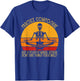 Practice Composure Keep A Positive Mental Attitude Skeleton T-Shirt - T-Shirt | Royal