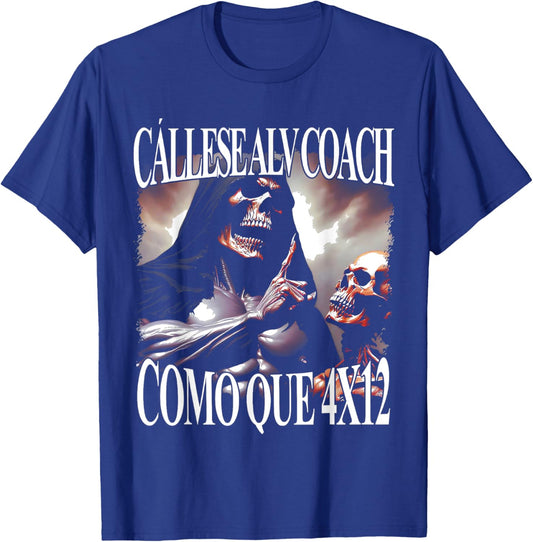 Callese Alv Coach Como Que 4x12 Gym. T-Shirt - T-Shirt | Royal