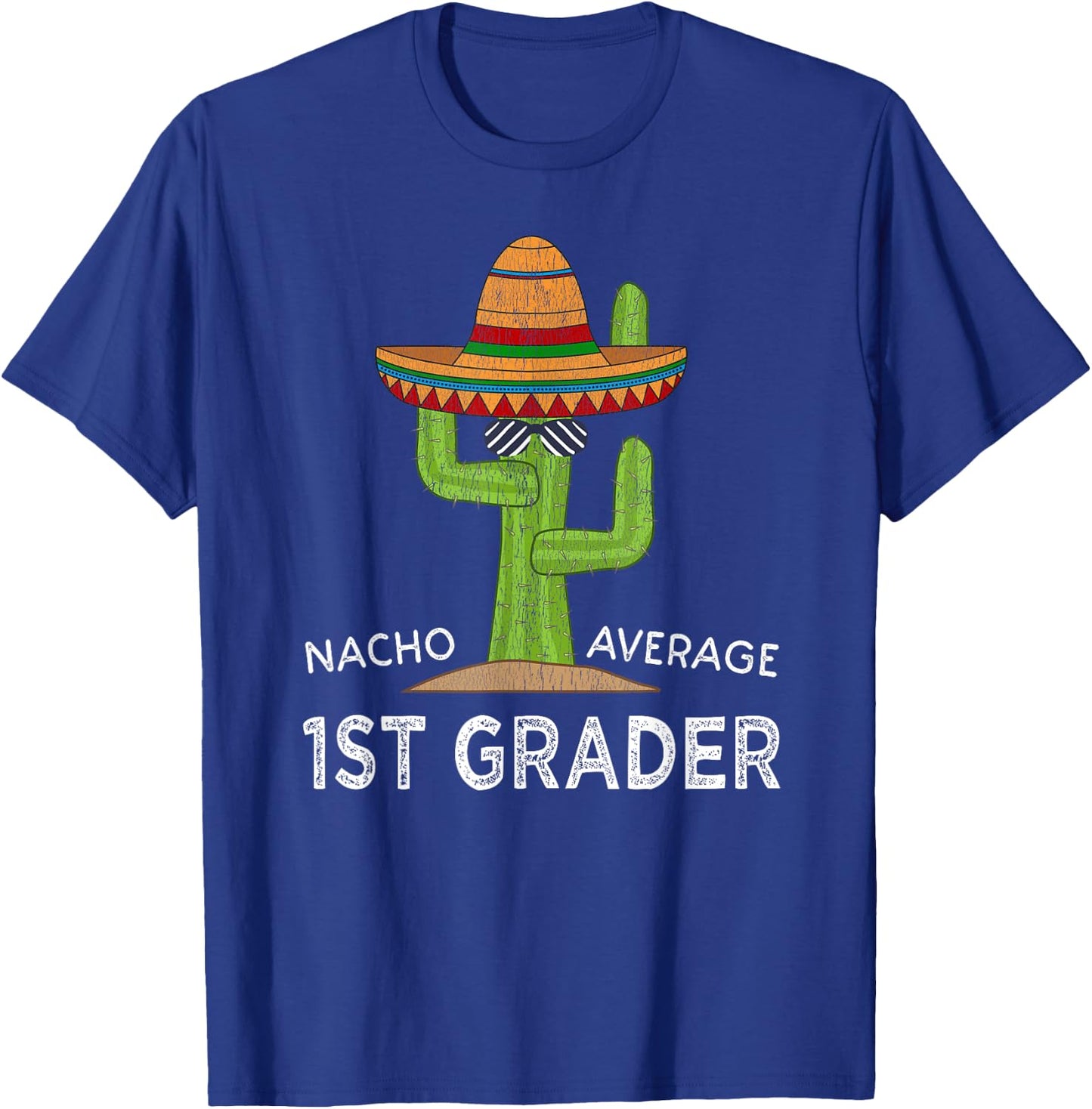 Fun First Grader Back To School | Funny 1st Grade Student T-Shirt - T-Shirt | Royal