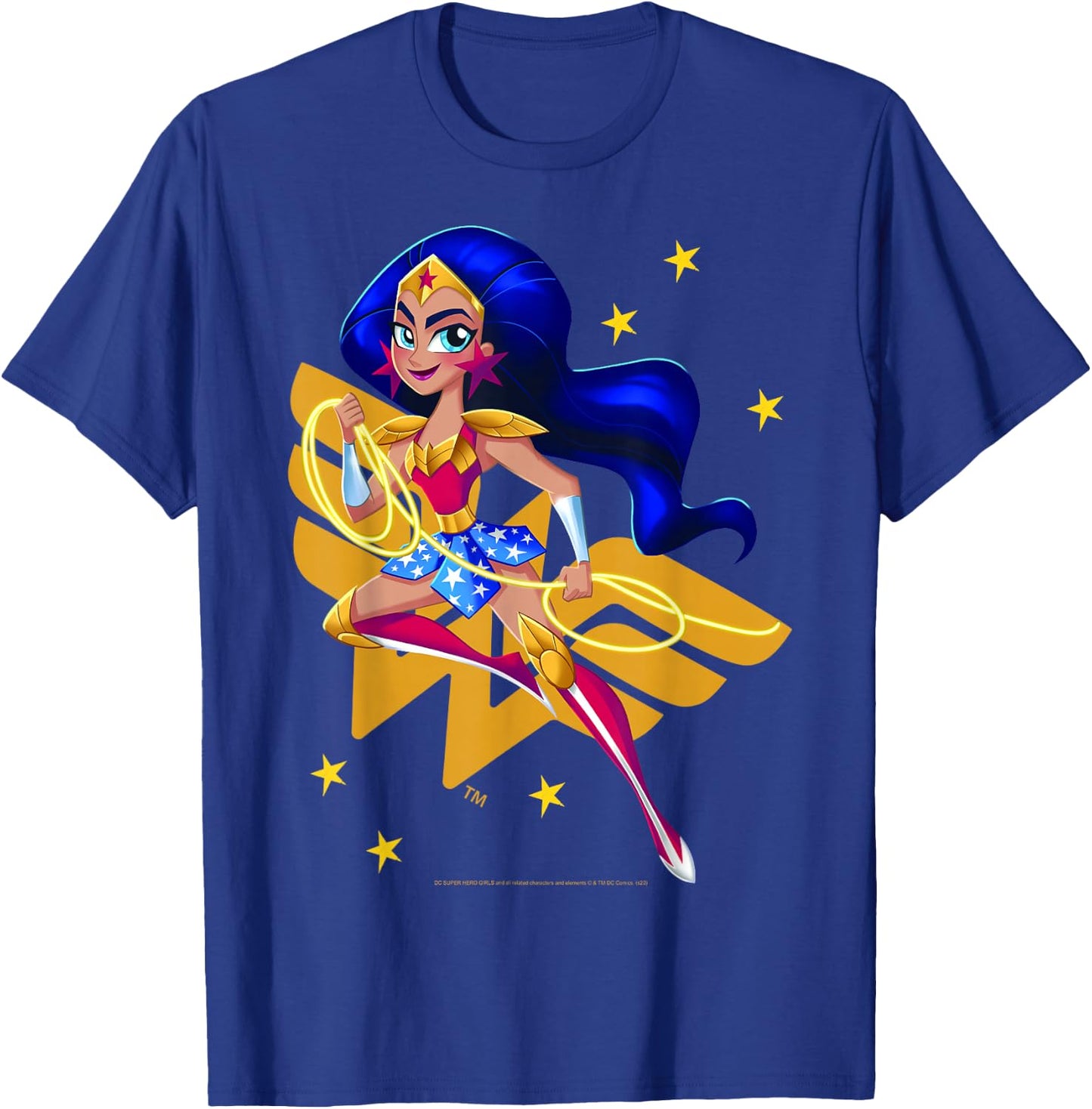 DC Comics Super Hero Girls Wonder Woman T-Shirt - T-Shirt | Royal