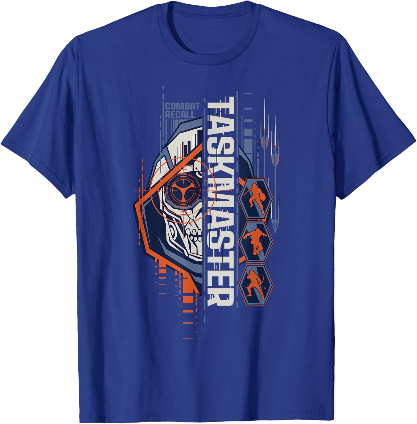 Marvel Black Widow Taskmaster Mask T-Shirt - T-Shirt | Royal