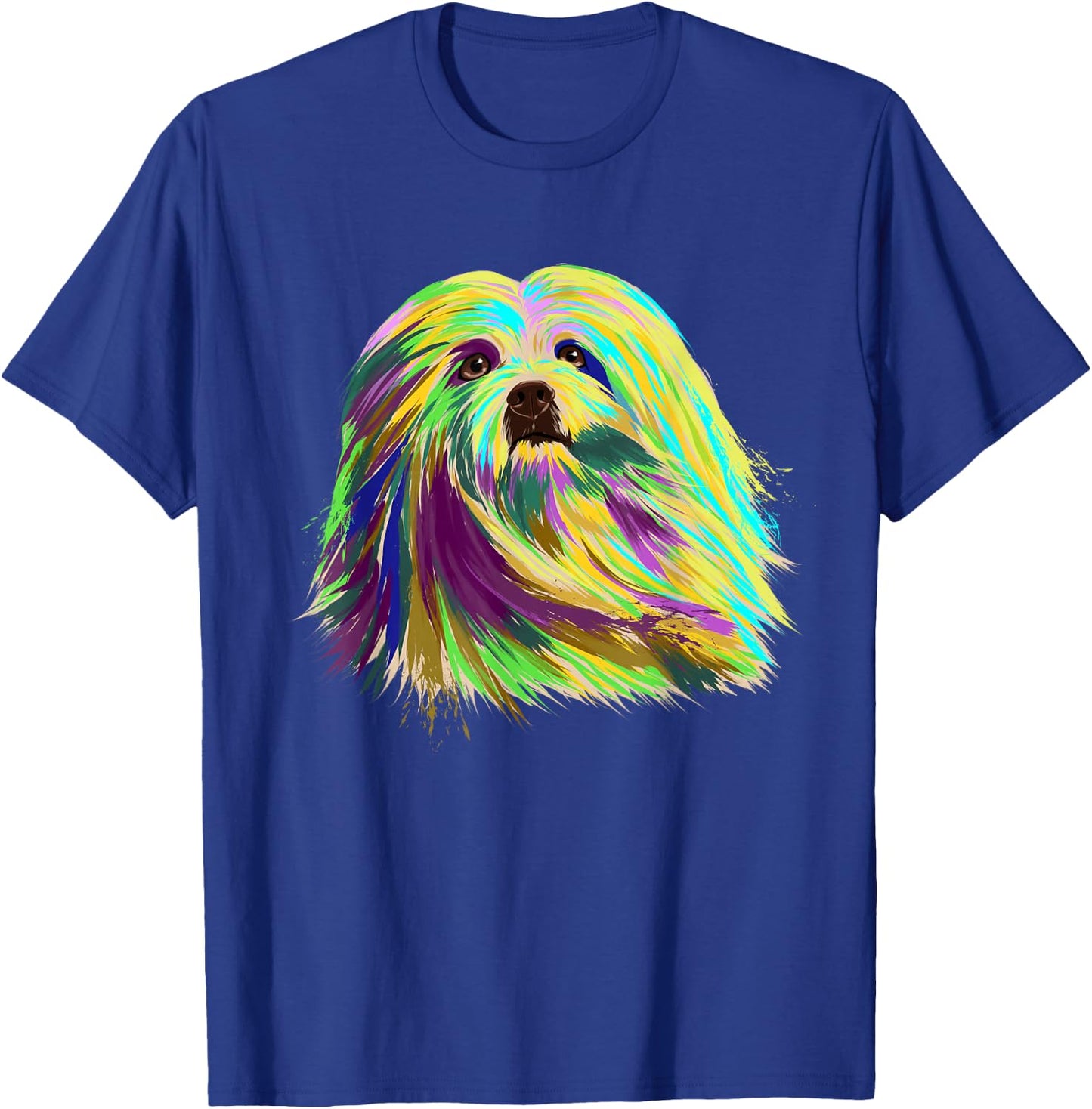 Splash Lhasa Apso Dog T-Shirt - T-Shirt | Royal