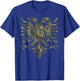 CAMO ALBANIAN Eagle Flag Distressed Camouflage ALBANIA T-Shirt - T-Shirt | Royal