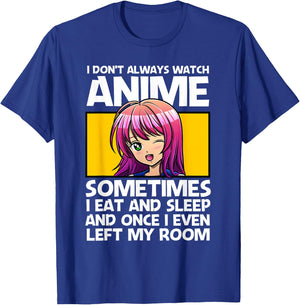 Anime Gift Teen Girls Men Anime Merch Anime Lovers Small T-Shirt - T-Shirt | Royal