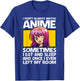 Anime Gift Teen Girls Men Anime Merch Anime Lovers Small T-Shirt - T-Shirt | Royal