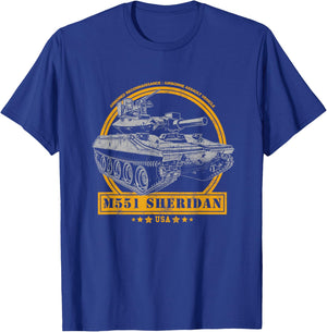 M551 Sheridan T-Shirt - T-Shirt | Royal