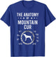 Anatomy of Mountain Cur Dog Lover T-Shirt - T-Shirt | Royal