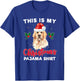 Golden Retriever Christmas Pajama Santa Dog Lover Men Women Kids T-Shirt - T-Shirt | Royal