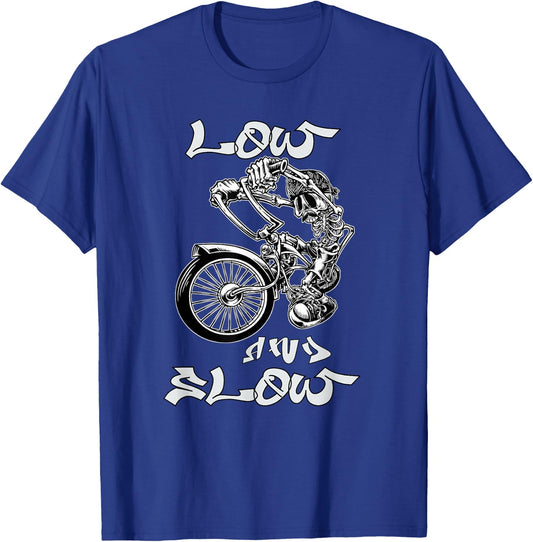 Low Rider Bicycle . Chicano Cholo, Lowrider Bike T-Shirt - T-Shirt | Royal