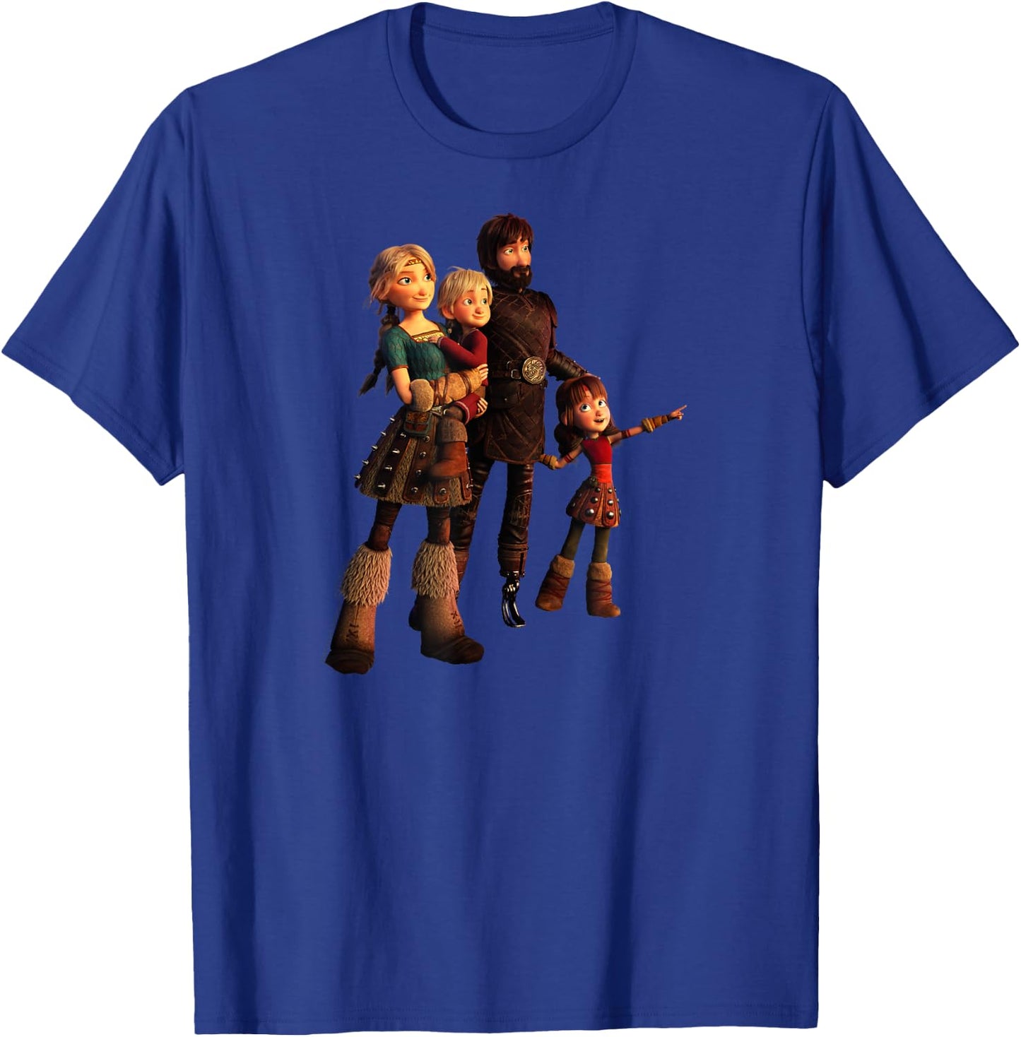 How to Train Your Dragon 3 Hiccups Family T-Shirt - T-Shirt | Royal