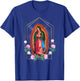 Our Lady of Guadalupe - Blessed Holy Virgin Mary Catholic T-Shirt - T-Shirt | Royal