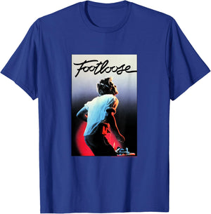 Footloose Poster Art T-Shirt - T-Shirt | Royal