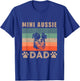 Vintage Mini Aussie Dad Gifts Funny Dog Lover Father's Day Men Women Kids T-Shirt - T-Shirt | Royal