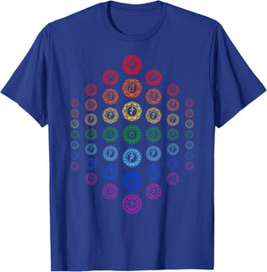 Buddhist Chakra Gift - Buddhism Zen Spiritual Yoga Buddhist T-Shirt - T-Shirt | Royal