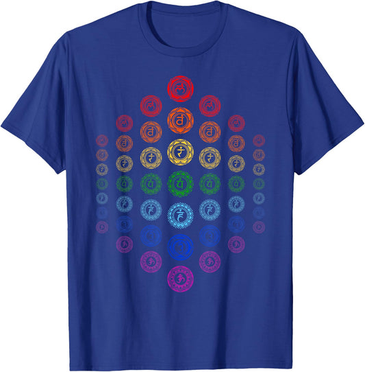Buddhist Chakra Gift - Buddhism Zen Spiritual Yoga Buddhist T-Shirt - T-Shirt | Royal