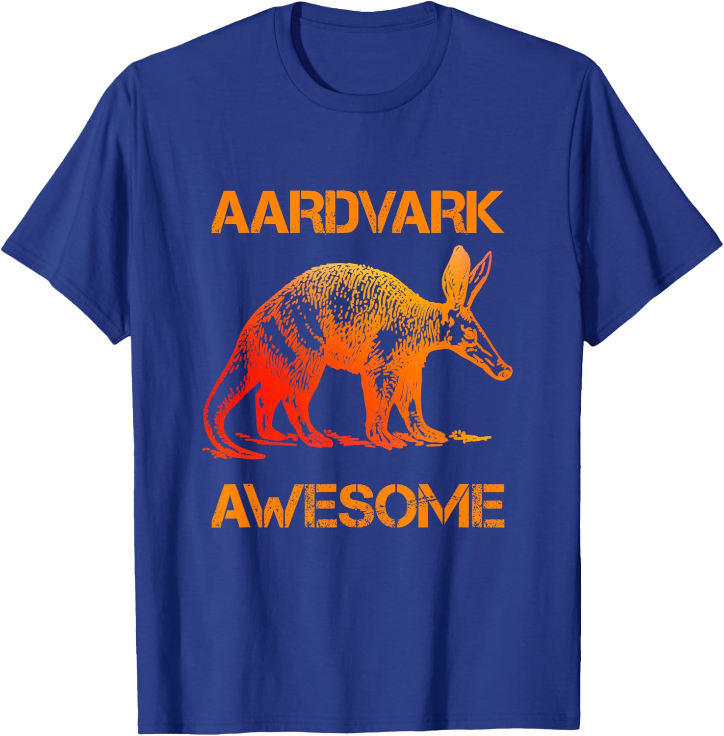 Aardvark Awesome T-Shirt - T-Shirt | Royal