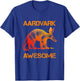 Aardvark Awesome T-Shirt - T-Shirt | Royal